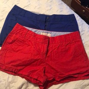 {Set of 2} J. Crew Chino Shorts.
